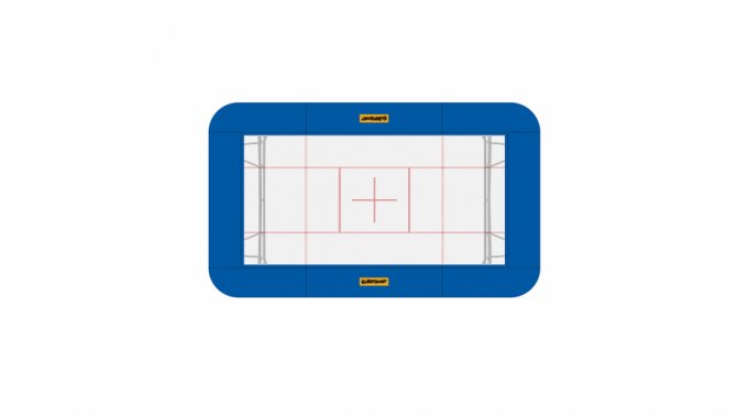 Frame pads - complete set - 50 mm foldable