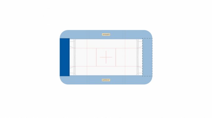 Frame pads - short side - 32 mm