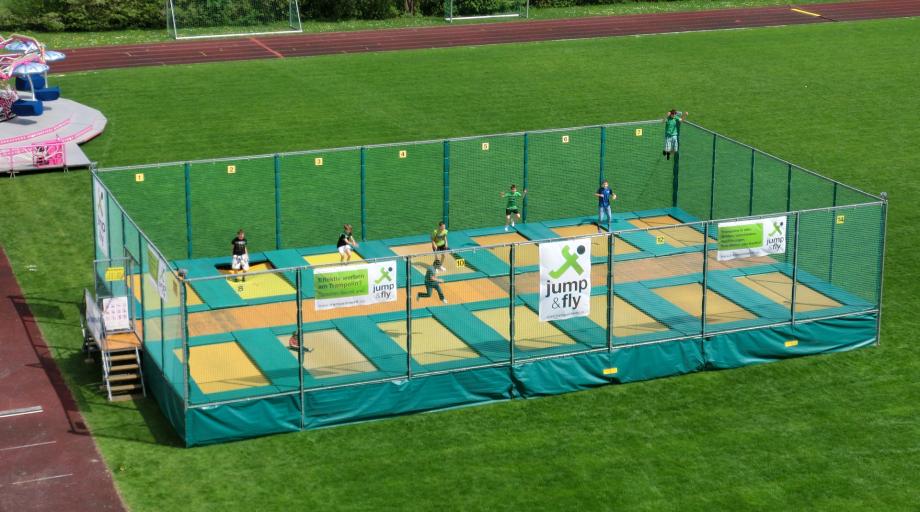 Trampolinanlage "Stationär"